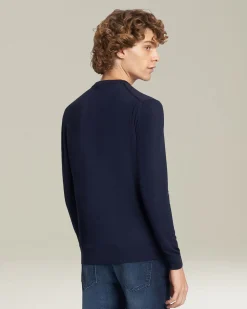 JERSEY V-NECK WOOL