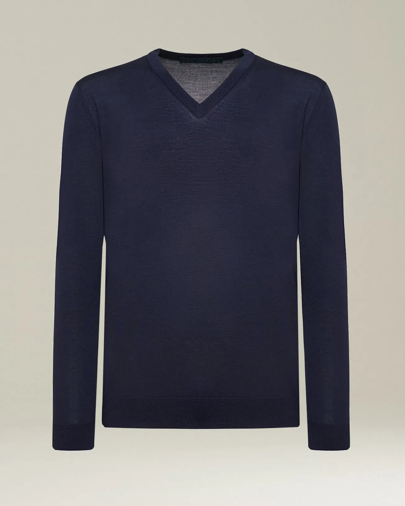 JERSEY V-NECK WOOL