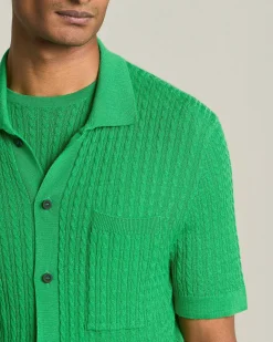 KNT WOOL AND SILK KNIT SHIRT