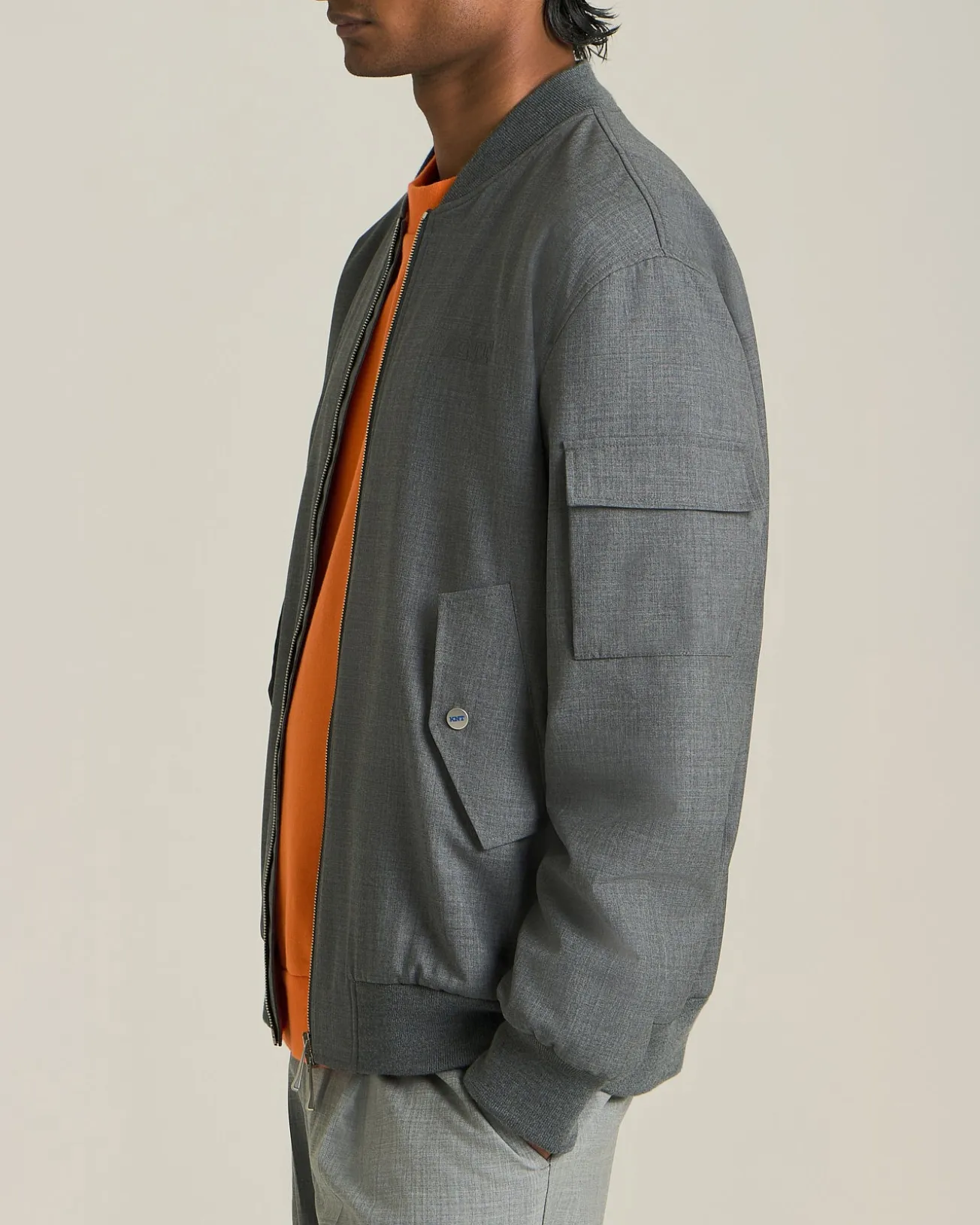 KNT WOOL BOMBER JACKET