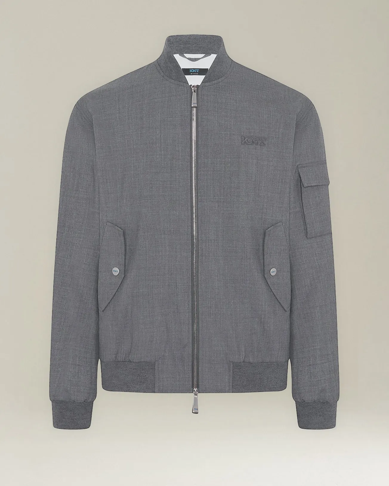 KNT WOOL BOMBER JACKET