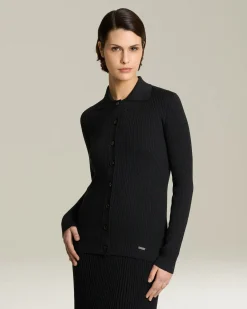 LAMÉ WOOL SHIRT