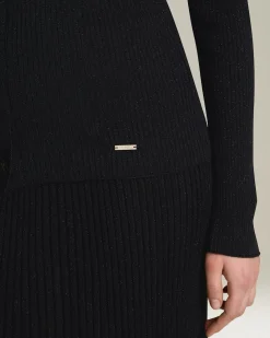 LAMÉ WOOL SHIRT