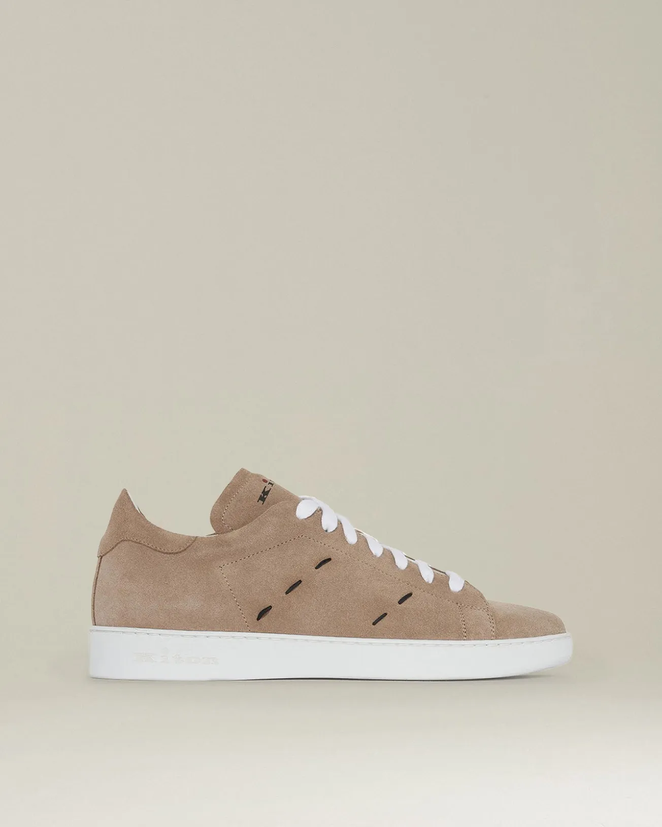 LEATHER ‘STITCHING’ SNEAKERS