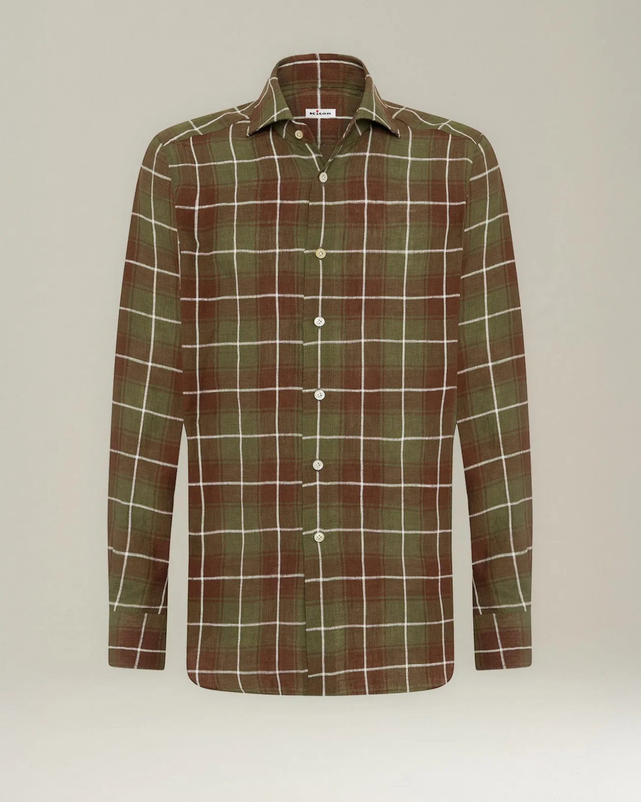 LINEN CHECKED SHIRT