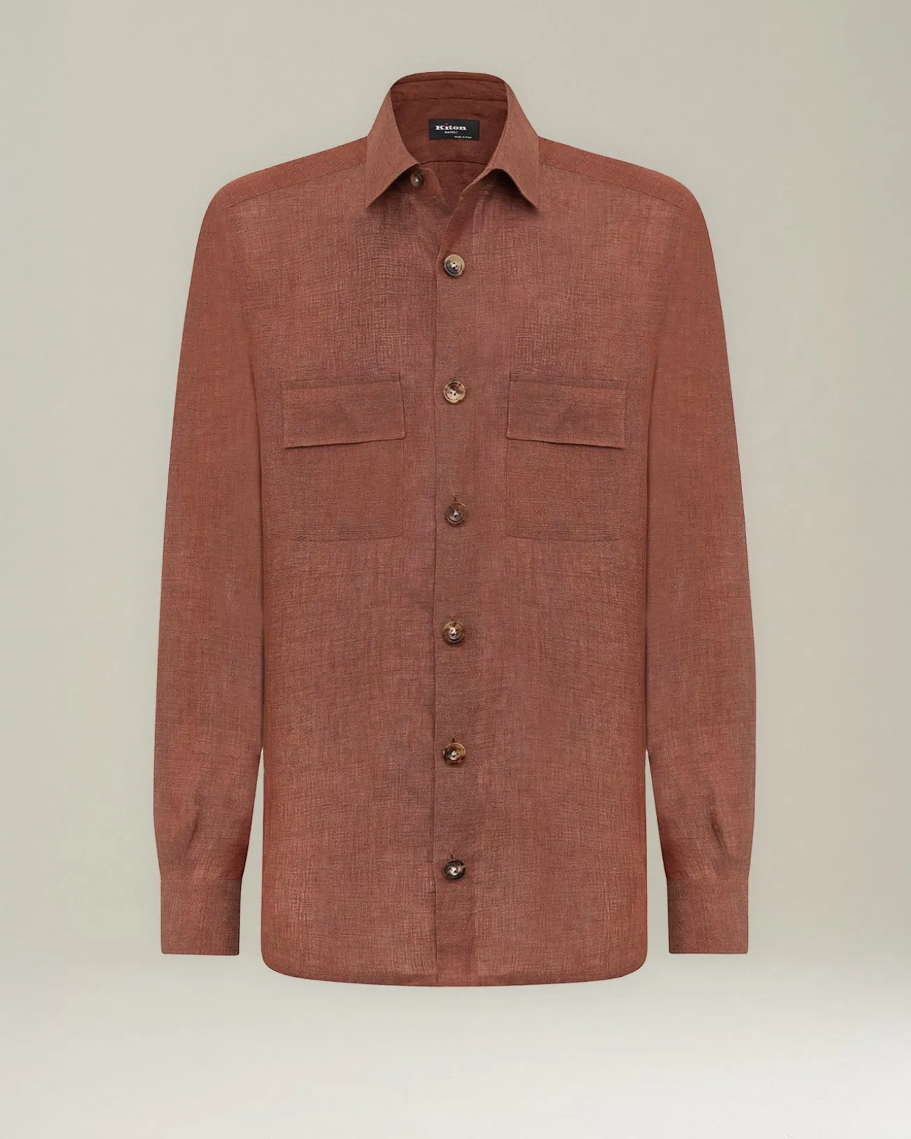 LINEN OVERSHIRT