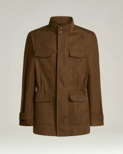 LINEN UTILITY JACKET