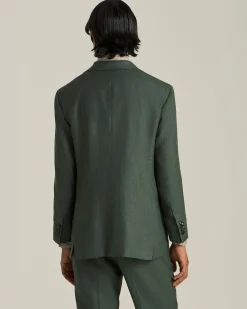 MONOCHROME CASHMERE AND LINEN SUIT