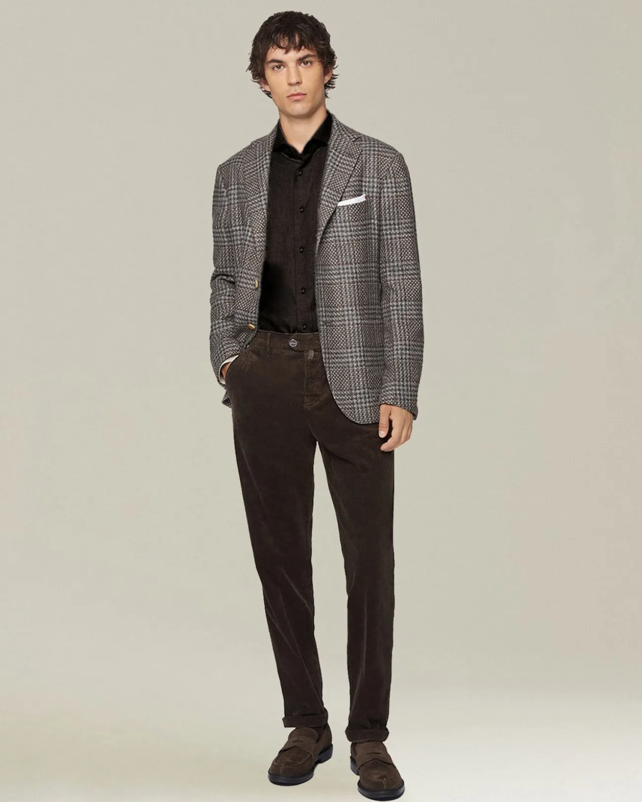 MONOCHROME FLANNEL SHIRT