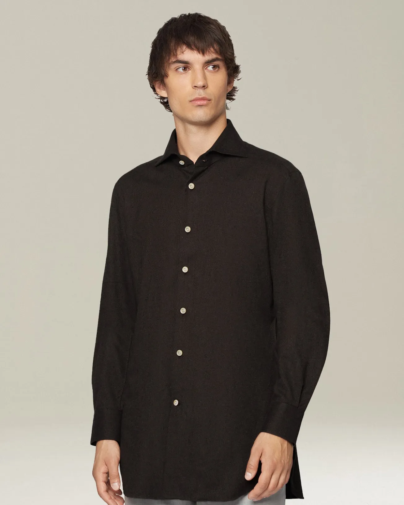 MONOCHROME FLANNEL SHIRT