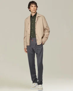 MONOCHROME FLANNEL SHIRT