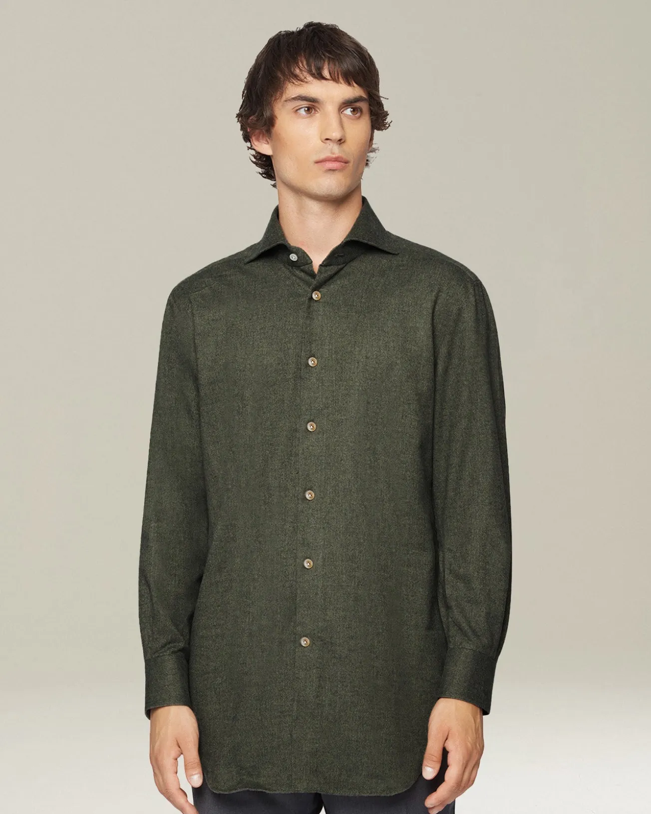 MONOCHROME FLANNEL SHIRT
