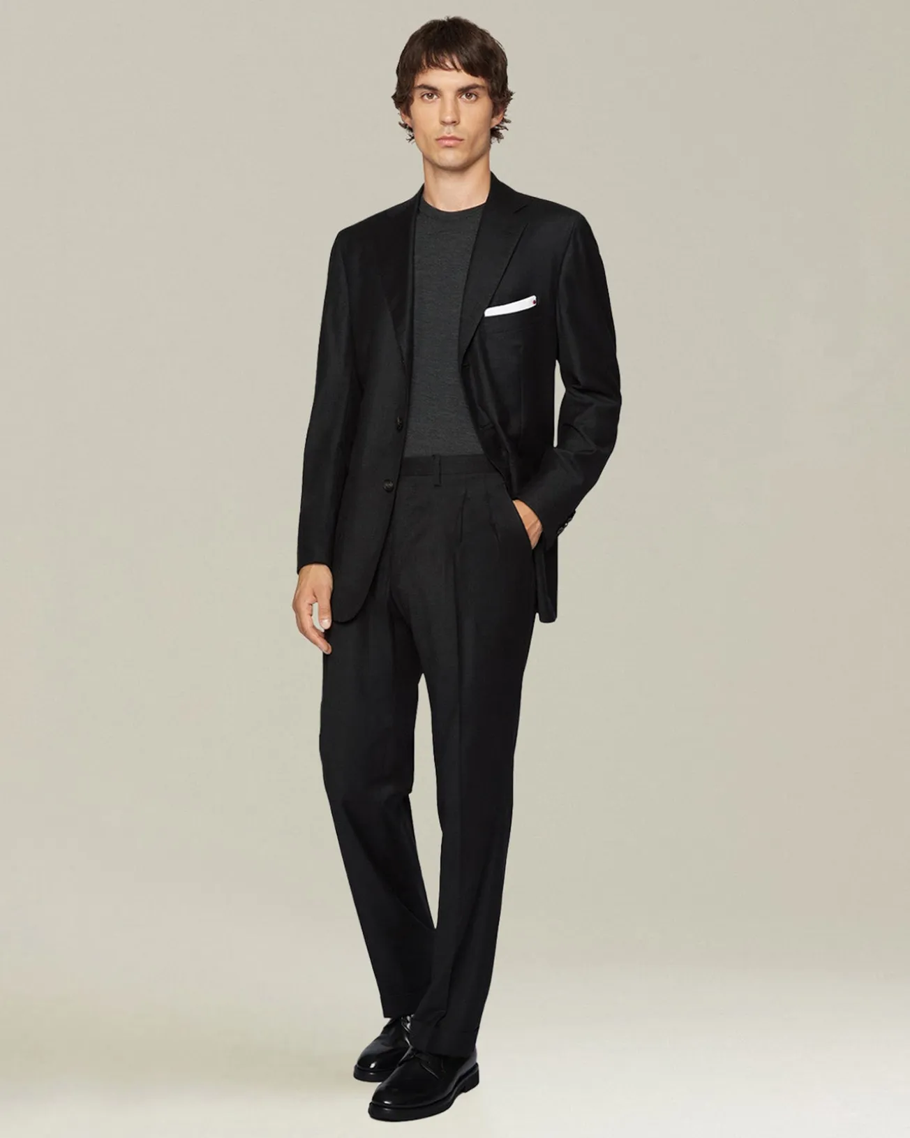 MONOCHROME WOOL SUIT