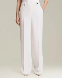 MONOCHROME WOOL TROUSERS