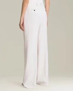 MONOCHROME WOOL TROUSERS