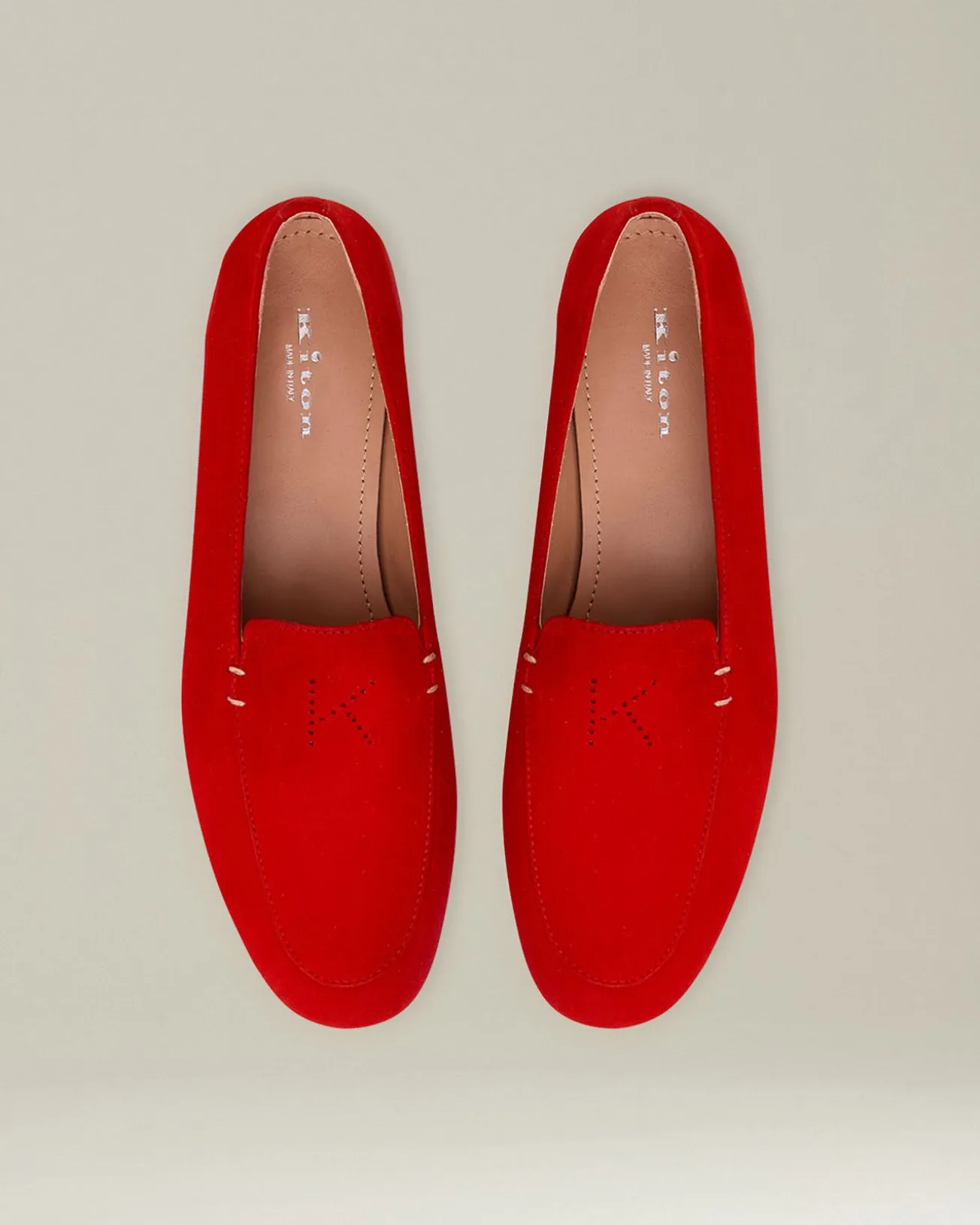 MONOGRAM SUEDE LOAFER
