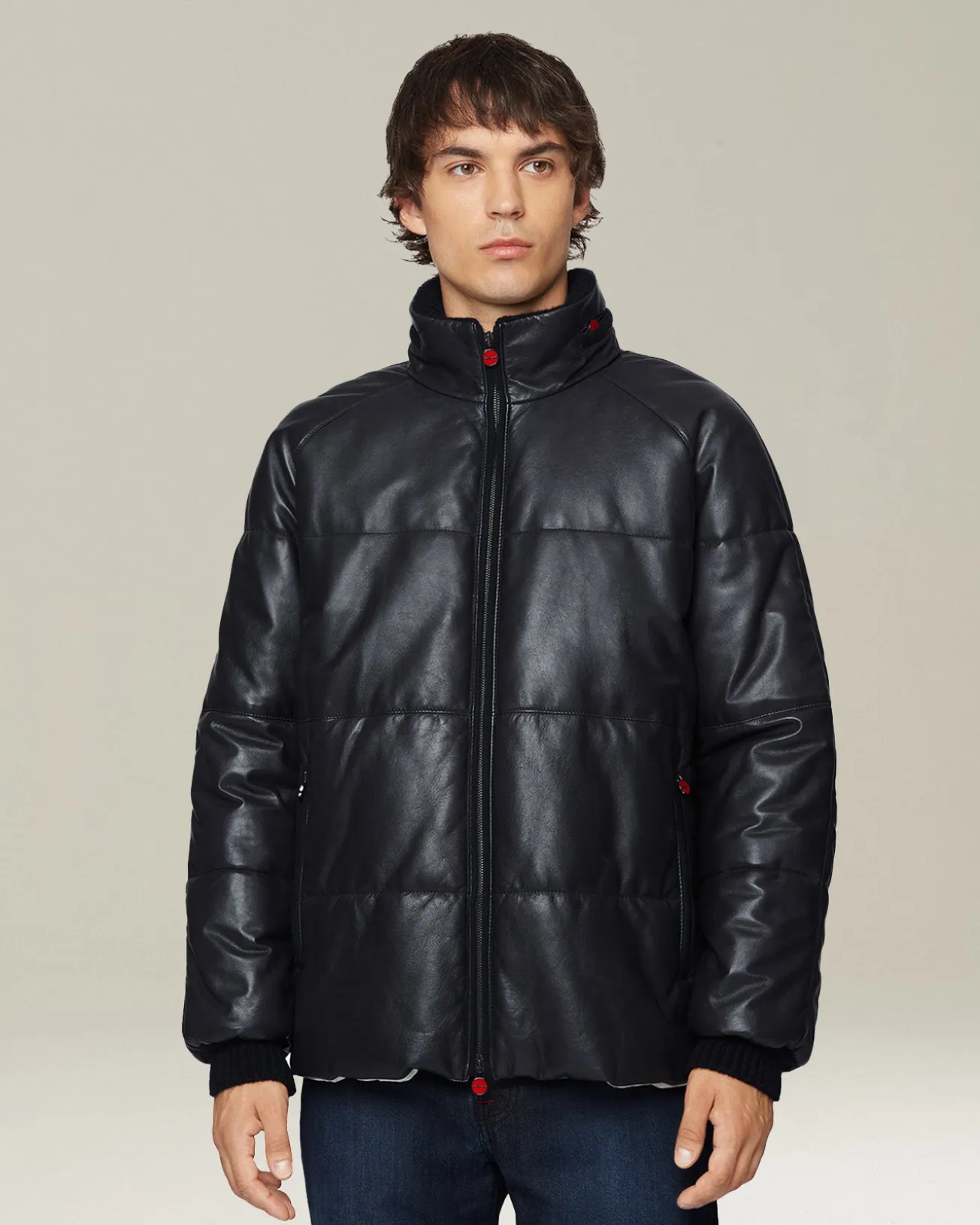 NAPPA LEATHER QUILTED JACKET