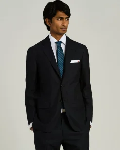 PATTERNED SILK TIE