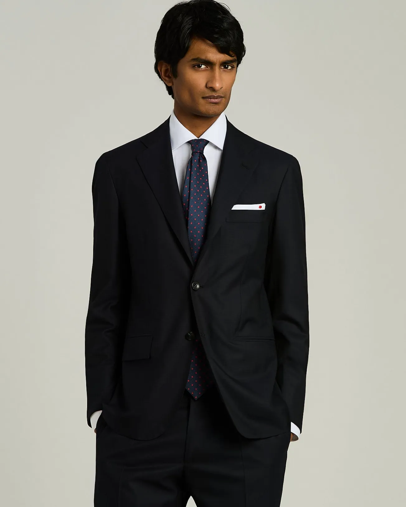 PATTERNED SILK TIE