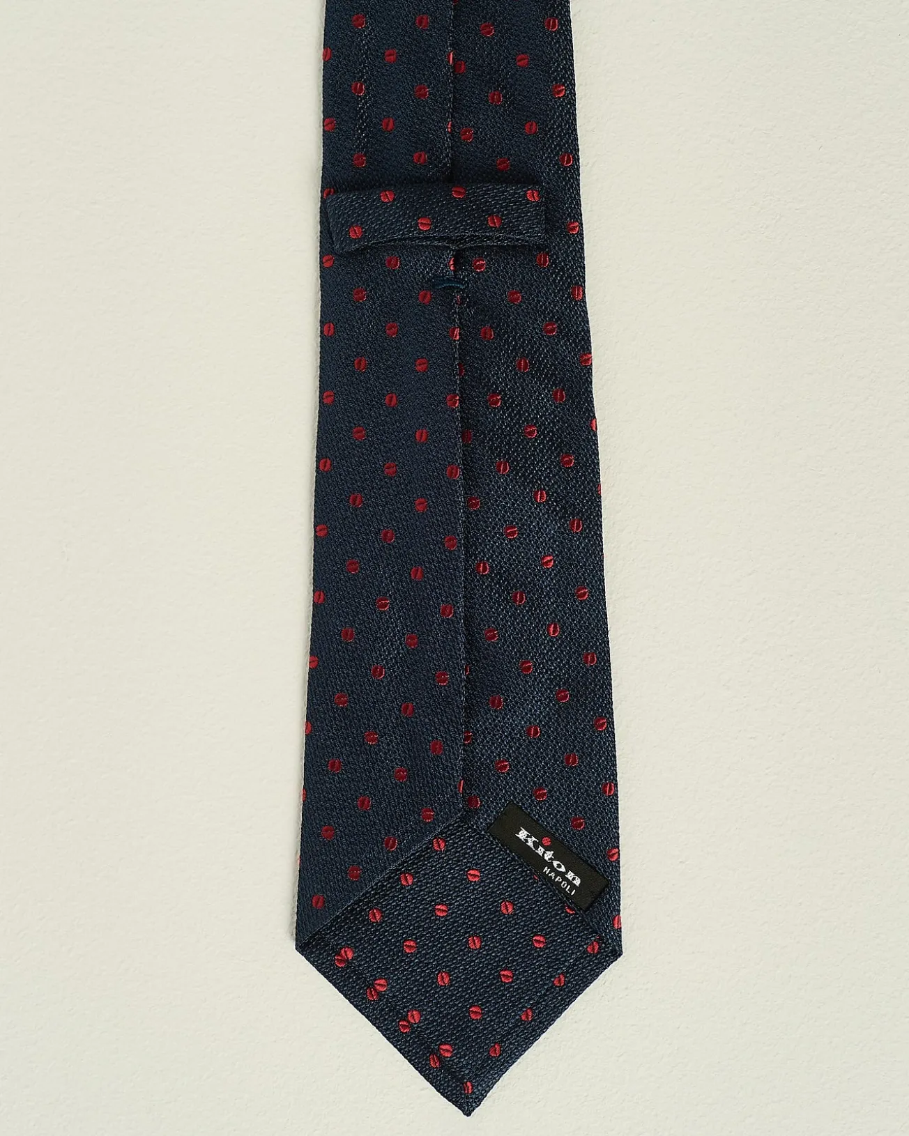 PATTERNED SILK TIE