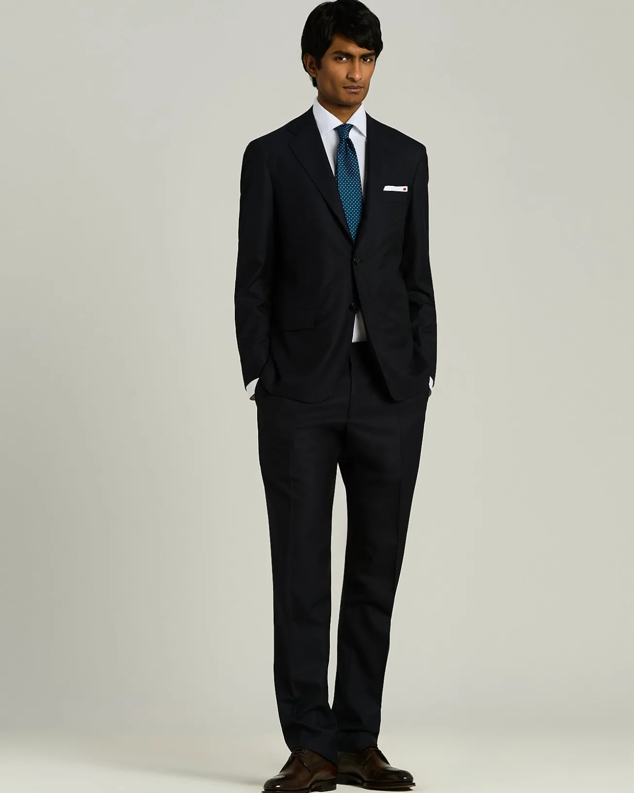 PATTERNED SILK TIE