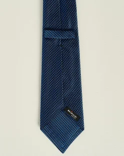 PATTERNED SILK TIE
