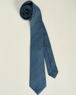 PATTERNED SILK TIE