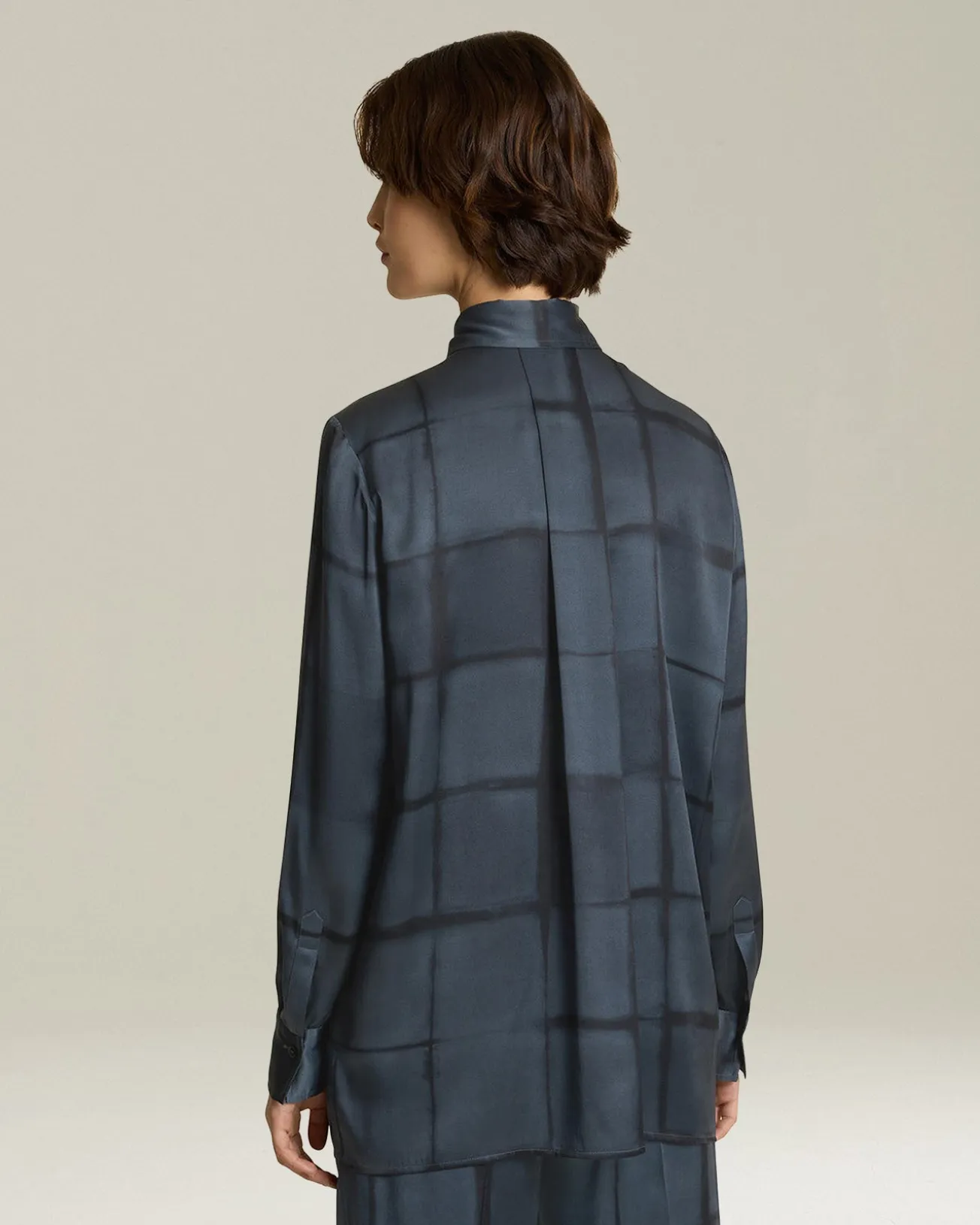 PRINTED SILK SHIRT