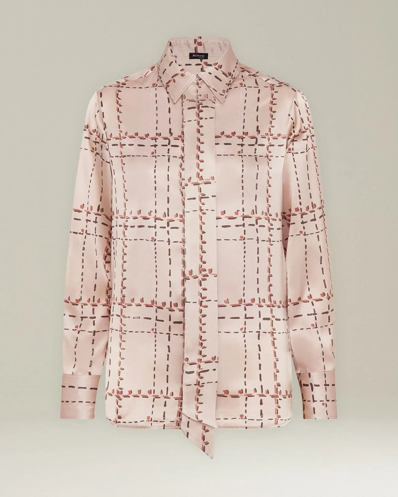 PRINTED SILK SHIRT