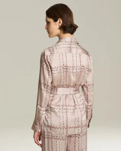 PRINTED SILK SHIRT