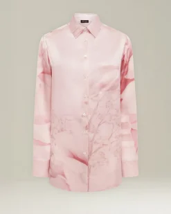 PRINTED SILK SHIRT