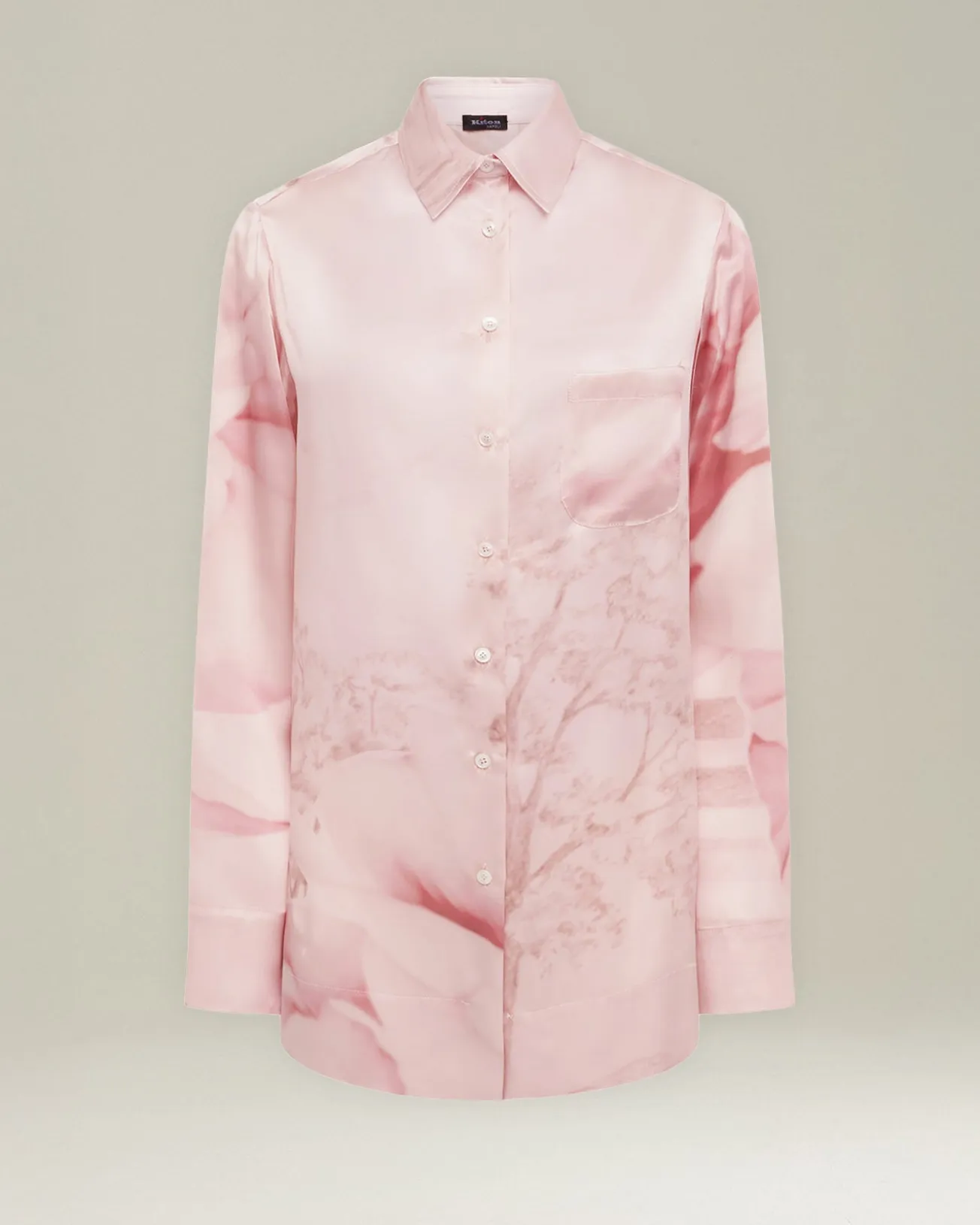 PRINTED SILK SHIRT