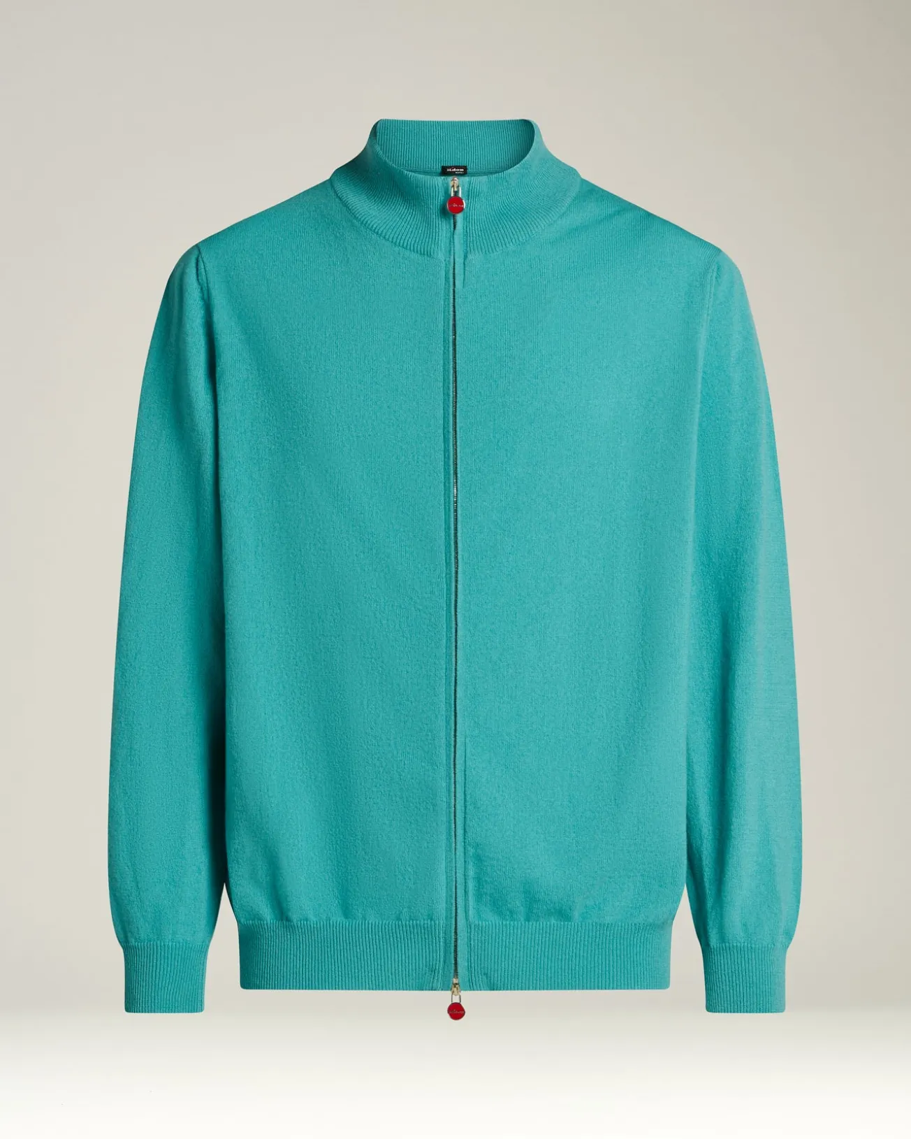PURE CASHMERE SWEATER WITH ZIP