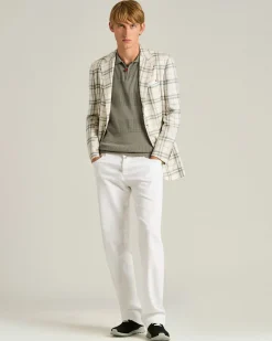 SHORT-SLEEVED ZIPPED POLO SHIRT