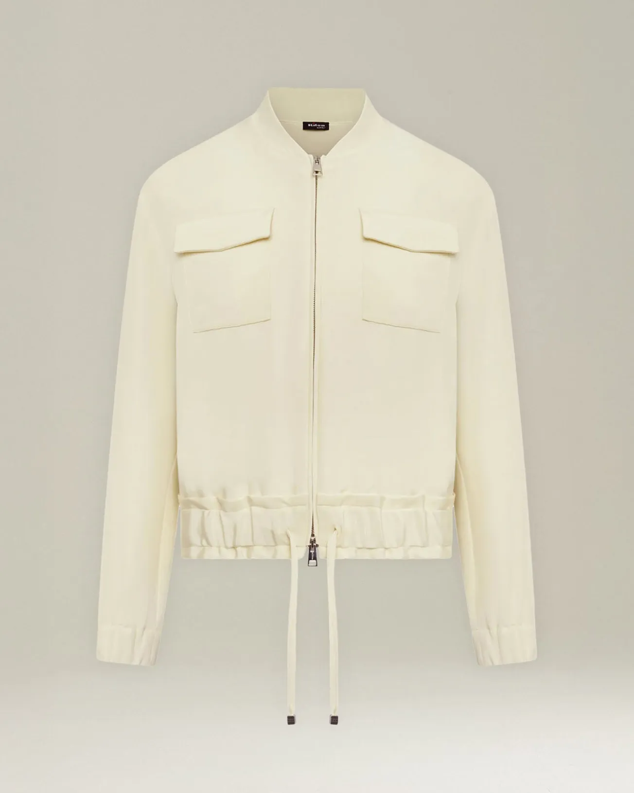 SILK BOMBER JACKET