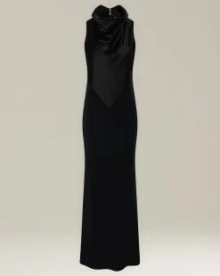 SILK EVENING GOWN