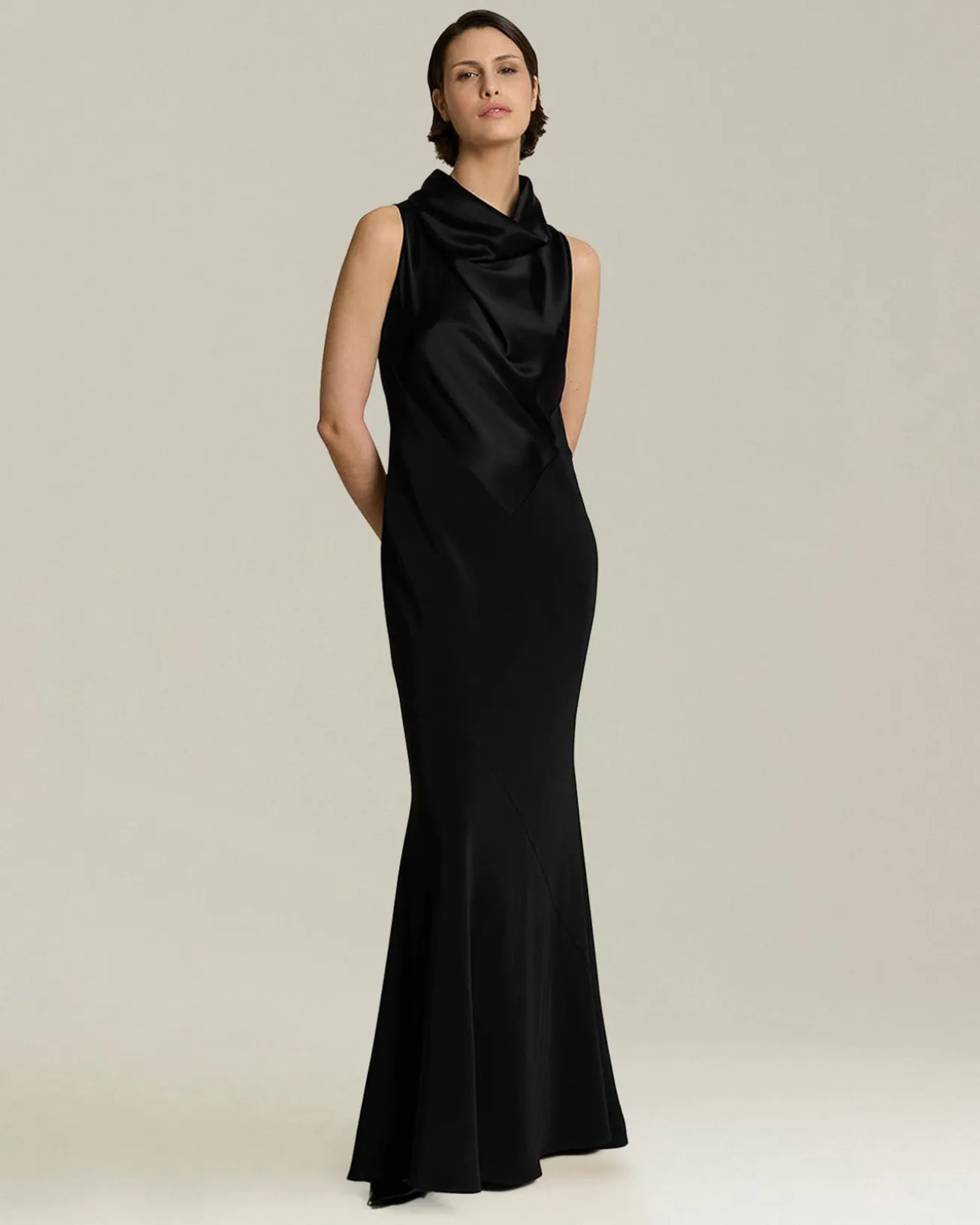 SILK EVENING GOWN