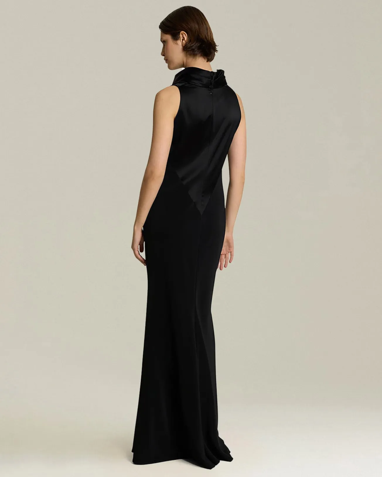 SILK EVENING GOWN