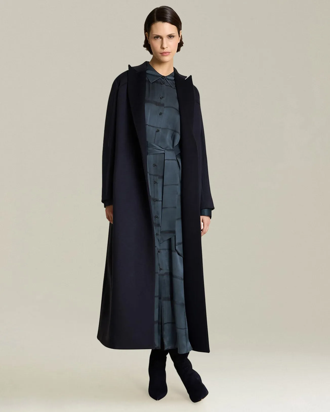 SILK EVENING GOWN