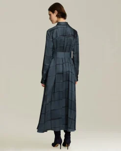 SILK EVENING GOWN