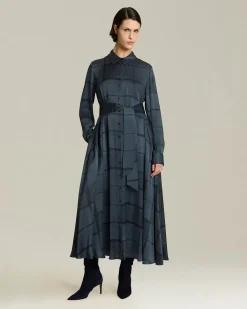 SILK EVENING GOWN