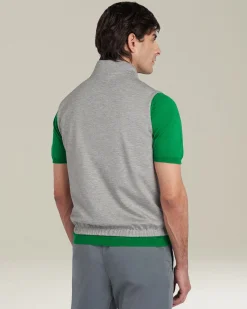 SLEVELESS BLOUSON POLYESTER
