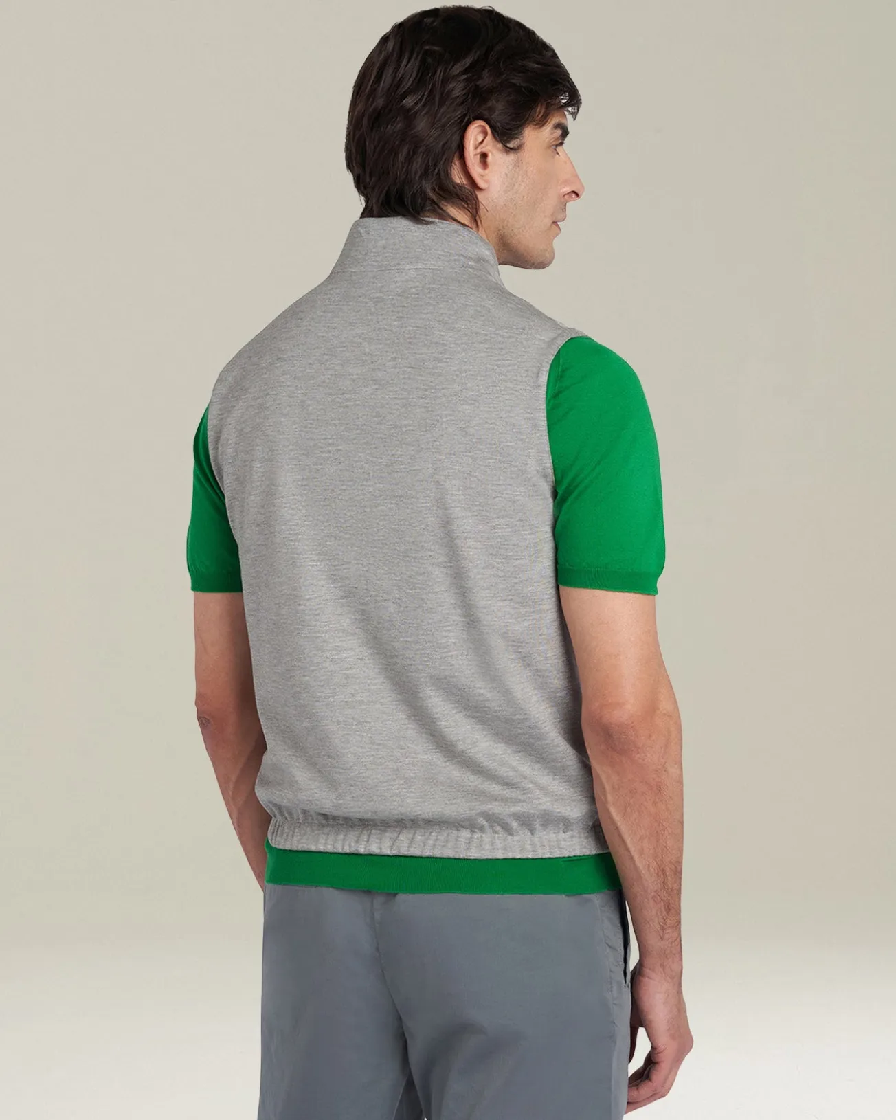 SLEVELESS BLOUSON POLYESTER