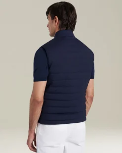 SLEVELESS BLOUSON VIRGIN WOOL