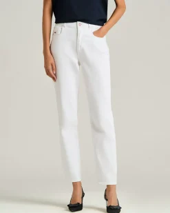 SLIM DENIM TROUSERS