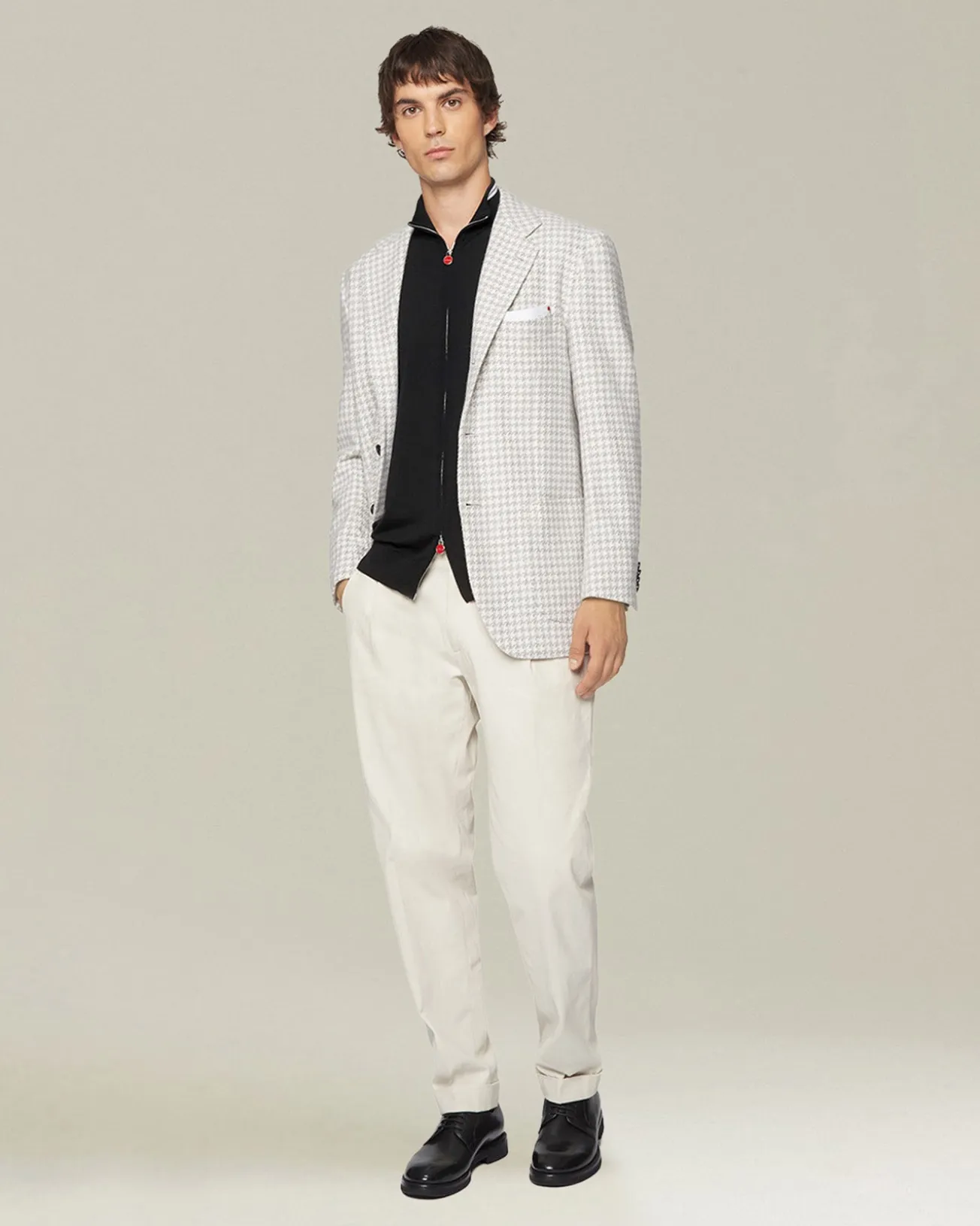 SPORTY WOOL CARDIGAN