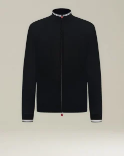 SPORTY WOOL CARDIGAN