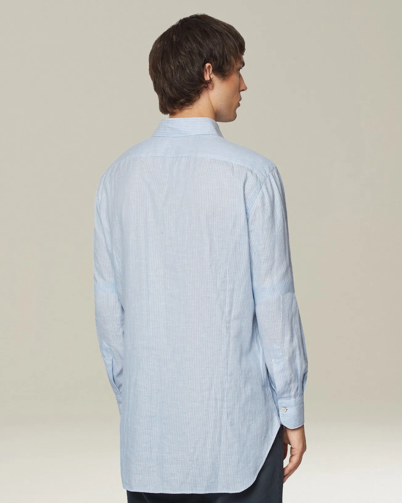 STRIPED COTTON SHIRT