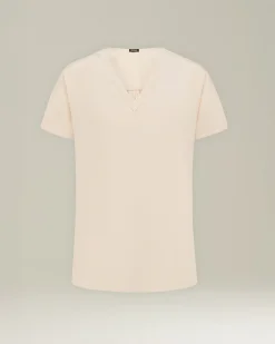 TAILORED SILK T-SHIRT