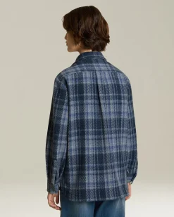TARTAN CASHMERE OVERSHIRT